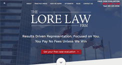 Desktop Screenshot of lorefirm.com
